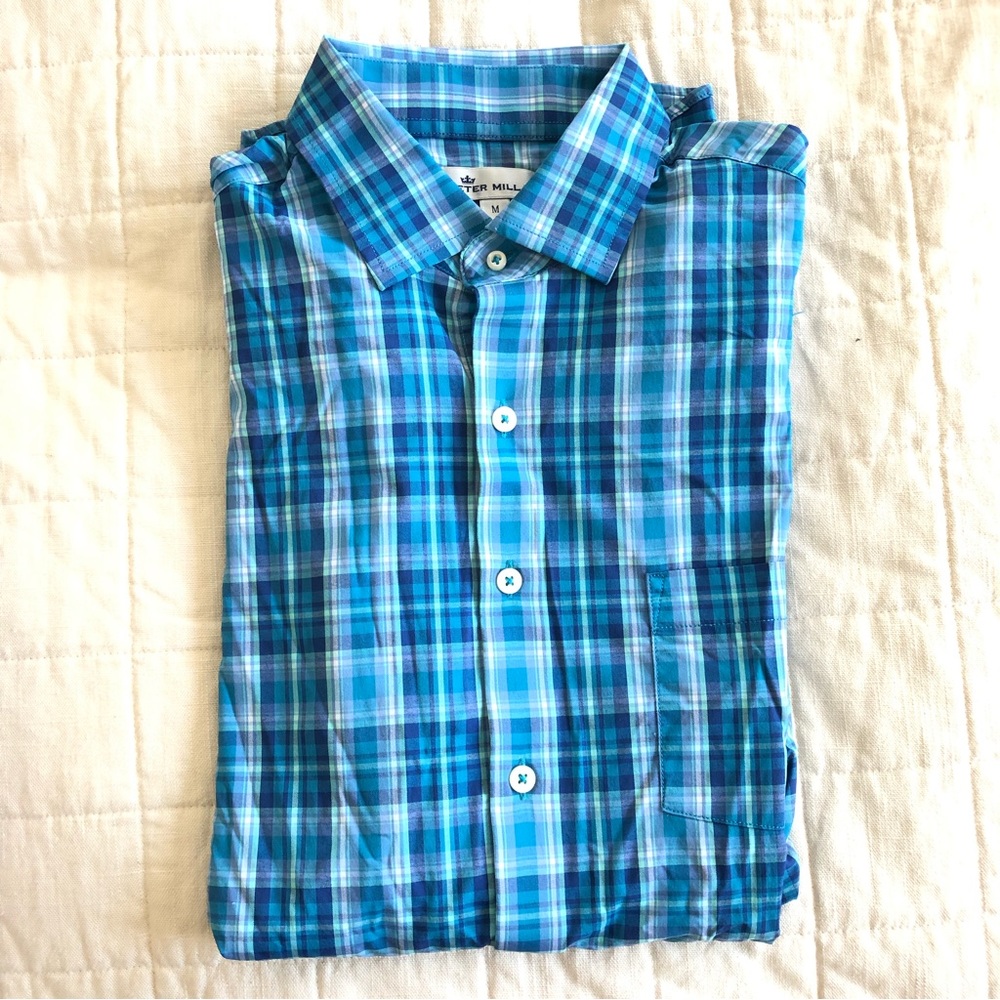 Long sleeve lightweight polo Peter Millar